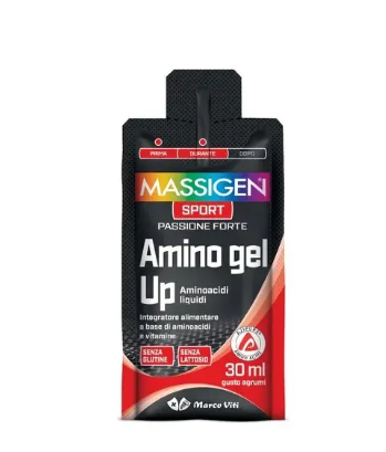 Massigen Sport Amino Gel Up-Marco Viti-30ml-Integratore energetico con aminoacidi e vitamine